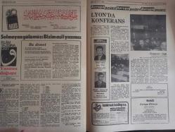 Sebil Haftalık Siyasi, Edebi, Tarihi, İlmi Gazetesi - 14 Nisan 1978 - Sayı:120 - Hanımlarımızın Örtülerine Uzanan Eller Kırılacaktır! - Hakça Düzen Dedikleri Meğer Bu İmiş - Tasfiye Masasının Kurulmasını Bekliyor - Umut Tacirinin İflası - Hakkaniyet ve İnsaf Ölçüleri - Yakın Tarihimizde Meçhul Kahramanlar - Lütfi Fikri Bey - Kadir Mısıroğlu - Ahmed Selami - Baş Mesul Kendimiz - İslam Marksizm Lafı, Ne Saçma Şey - Selahaddin Es - Yeyin Birbirinizi - Banane Sözü Çok Koymuş Zavallıya - E. Sedat Haksızlık Etmiyor Mu - Filistin Meselesi ve Son Bilanço - Rusya ile Muaşaka - Koçaş'ın Hastalığı Neresinden - Çok Bir Şey mi Sanki? - Lisan İnzibatını Tahrib Komünizmin Şiarıdır! - Dil ve Edebiyat - Seyyid Kutub - Kur'an'ın Gölgesinde - İslam ve Faiz Nizamı - Cemaat ve Teşkilat - Sadık Özarslan - Akıncılar Derneği Merkez Kongresi Akdedildi - Yazının Doğuşu - Nötron Bombası ve NATO fotoğraf ve haberi - Tam Takım Gazete
