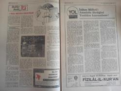Sebil Haftalık Siyasi, Edebi, Tarihi, İlmi Gazetesi - 12 Mayıs 1978 - Sayı:124 - Bu Haber Bölücülüğe Çanak Tutmak Değil Mi? - Vatan Yeniden Fethini Bekliyor! - Sokak ve Meydanlarına Sahip Çık! - Çok Mühim Bir Rica - Afganistan Dramından Alınacak Dersler - Kadir Mısıroğlu - Yakın Tarihimizde Meçhul Kahramanlar - Lütfi Fikri Bey - Kadir Mısıroğlu - Ahmed Selami - Kemmiyet, Demokrasi Putuyla Beslendikçe Keyfiyet Yaşatılamayacaktır - 1 Mayıs Yortusunun Söylettikleri - İslam Milleti! Anadolu Birliğini Yeniden Kurmalısın! - Selahaddin Es - Bulgar Dostluğu Ha? - Dediler Dedik Ki - İslam Konferansları Tevsatıldı Mı? - Burma Müslümanları Ve... - Bayrak Kelimeler - Dil ve Edebiyat - Rus Emperyalizmi ve Kuzey Kafkasya Meselesi - İslam'da Sakalın Hükmü - Sırası Geldikçe - Nefs Muhasebesi Mecburiyeti - Orhan Tüz - İslam Yazısına Dair - Sadık Özarslan - Hazır Mıyız? - Lütfen Gurbetzede Kardeşler, Lütfen - Moskof Afganistanı Yuttu fotoğraf ve haberi - Tam Takım Gazete