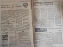 Sebil Haftalık Siyasi, Edebi, Tarihi, İlmi Gazetesi - 12 Mayıs 1978 - Sayı:124 - Bu Haber Bölücülüğe Çanak Tutmak Değil Mi? - Vatan Yeniden Fethini Bekliyor! - Sokak ve Meydanlarına Sahip Çık! - Çok Mühim Bir Rica - Afganistan Dramından Alınacak Dersler - Kadir Mısıroğlu - Yakın Tarihimizde Meçhul Kahramanlar - Lütfi Fikri Bey - Kadir Mısıroğlu - Ahmed Selami - Kemmiyet, Demokrasi Putuyla Beslendikçe Keyfiyet Yaşatılamayacaktır - 1 Mayıs Yortusunun Söylettikleri - İslam Milleti! Anadolu Birliğini Yeniden Kurmalısın! - Selahaddin Es - Bulgar Dostluğu Ha? - Dediler Dedik Ki - İslam Konferansları Tevsatıldı Mı? - Burma Müslümanları Ve... - Bayrak Kelimeler - Dil ve Edebiyat - Rus Emperyalizmi ve Kuzey Kafkasya Meselesi - İslam'da Sakalın Hükmü - Sırası Geldikçe - Nefs Muhasebesi Mecburiyeti - Orhan Tüz - İslam Yazısına Dair - Sadık Özarslan - Hazır Mıyız? - Lütfen Gurbetzede Kardeşler, Lütfen - Moskof Afganistanı Yuttu fotoğraf ve haberi - Tam Takım Gazete