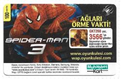 3K = TURKCELL * MUHABBET KART - 100 KONTÖR - SERT KARTON - TEMİZ ve NADİR