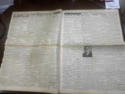 CUMHURİYET GAZETESİ-9 TEMMUZ 1939-HALİD ZİYA UŞAKLIGİL YENİ ESERİ İHTİYAR DOST -DANZİG ŞEHRİ NÜMAYİŞLERE SAHNE OLDU-DEMİRSPOR VEFA SPOR