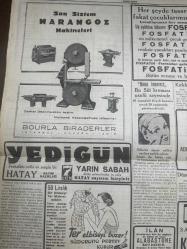 CUMHURİYET GAZETESİ-9 TEMMUZ 1939-HALİD ZİYA UŞAKLIGİL YENİ ESERİ İHTİYAR DOST -DANZİG ŞEHRİ NÜMAYİŞLERE SAHNE OLDU-DEMİRSPOR VEFA SPOR
