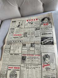 CUMHURİYET GAZETESİ 2 EYLÜL 1949-MARSHALL PLANINDAN DOLAYI BİZE 61.700.000 DOLAR AYRILDI-ORDUMUZ ZAFER GÜNÜNÜ TEBRİK-HANIMELİ EYLÜL SAYISI ÇIKTI-BİR YURT YAZISI-TONiQUE BERK-KIWI DARK TAN-TUTUM BANKASI-HACI BEKİR ŞEKER VE LOKUMLARDIR.-DR.M.OSMAN SAKA-OPERATÖR RIZA ÜNVER-BERİN ÇOCUK TERZİSİ