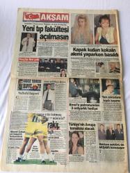 AKŞAM GAZETESİ,4 TEMMUA 1995,KIRKLARELİDEHŞET VEREN TV PROGRAMI,DEMİREL,634 KIRKPINAR YAĞLI GÜREŞLERİ,KUNT,ERTUĞRUL,BEŞİKTAŞ,SAUNDERS,RİO,F.BAHÇE,TRABZON,