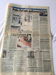 AKŞAM GAZETESİ,4 TEMMUA 1995,KIRKLARELİDEHŞET VEREN TV PROGRAMI,DEMİREL,634 KIRKPINAR YAĞLI GÜREŞLERİ,KUNT,ERTUĞRUL,BEŞİKTAŞ,SAUNDERS,RİO,F.BAHÇE,TRABZON,