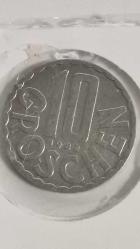 AVUSTURYA 1982  10 GROSCHEN