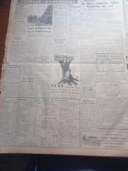 Yeni İstanbul Gazetesi - 22 Ağustos 1952 - İngiltere Dışişleri Bakanı Anthony Eden'in Yugoslavya Seyahati Dün Açıklandı - Avrupa Güzellik Kraliçesi Günseli Başar - Milli Oyunlar Ve Türküler Festivali - Türk Hacı Namzetleri Müşkül Durumdalar - Stalin Çekiliyor Mu - Sovyetler Baltık'ta Tahkimat Yapıyorlar - Mekanik Kongresi Dün Törenle Açıldı - Esir Şehrin İnsanları Yazan Nureddin Demir (Kemal Tahir) Yazı Dizisi - Celal Bayar'ın İzmir'deki Ziyaretleri - Eisenhower Truman İdaresine Hücum Ediyor - Lübnan'da Diktatörlüğe Gidiyor - Ankara Belediyesi'nin Otobüs Siparişleri - Avrupa'nın En Eski Tarihi Yazıları Hala Okunamadı - Avrupa Güzeli Seçimleri - Futbol Federasyonu Eski Kararında Israr Ediyor - Musaddık Ve İran - Dünya Ordulararası Kara Pentatlon Müsabakası - Her İş Yerine Demag Cereskalleri - Cossor İngiliz Radyoları - Kervansaray Pergola - Normag Alman Malı Dizel Traktör