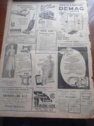 Yeni İstanbul Gazetesi - 26 Ağustos 1952 - General Eisenhower Sovyet Rusya'ya Çok Sert Bir İhtarda Bulunmanın Zamanı Çoktan Gelmiştir Dedi - Almanya'da Muvaffakiyet Kazanan Kürekçilerimiz Dün Gece Geldiler - Cumhurbaşkanı Celal Bayar Yassıada'daki Topçu Kurslarını Gezdi - Milli Oyunlar ve Türküler Festivali - Zonguldak'ta Kömür Ocağında Yangın Ve Grizu Patlaması Oldu - Esir Şehrin İnsanları Yazan Nureddin Demir (Kemal Tahir) Yazı Dizisi - Hamasi Resim Sergisi - Ortadoğu'da Komünizme Karşı Teşkilat Kurulması İsteniyor - Eskişehir Şeker Fabrikası Pancar Kampanyası Başladı - İş Bankası 28 Yaşında - Trabzon Limanı Gelecek Yıl Tamamlanmış Olacak - Büyük Sanatkar Antonio Gaudi'nin Garip Mimarisi - İstanbul'da İlk Konkurhipik 1910 Yılında Yapıldı - Yeni Bir İlaç Keşfedildi - Ortadoğu'da Kadının Mevkii - Birbirine Benzeyen Meşhurlar - Kraliçe Elizabeth -  Corona Dikiş Nakış Makineleri - Hoover Elektrik Süpürgesi - Dizel Leyland - Türkiye Münhasır İthalatçısı Mehmet Kavala