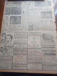 Cumhuriyet Gazetesi - 11 Mart 1957 - Muhalefetin Kampanyası Dün İzmir'de Başladı - Hürriyet Partisi Genel Başkanı Fevzi Lütfi Karaosmanoğlu - İsmet İnönü'yü Demokrat Parti'liler de Karşıladılar - Göz Bankası Kuruluş Hazırlığı - Ömer Besim Kupasını İlhami Koç Kazandı - Karamanlis Makarios'a Mesaj Yolladı - İran Şahı Muhammed Rıza Pehlevi Yarın Suudi Arabistan'a Hareket Ediyor - Kasım Gülek Dün CHP'li Gençler'e Hitap Etti - İsrail Arablarla Arasındaki İhtilaflara Dair La Haye Adalet Divanının Kararını Tanımayacağını Açıkladı - Peride Celal Kırkıncı Oda Yazı Dizisi - Hasan Ali Yücel Ömer Seyfeddin Yazı Dizisi - İdam Sehpasında Can Veren Devletliler Yazı Dizisi - Sergi Sarayında Caz Konseri - Pazartesi Konuşmaları Bedri Rahmi Eyüboğlu - Orkestra Şefi Bruno Walter Kalp Krizi Geçirdi - Resimli Roman - Mormon Mezhebi Ve Kurucusunun Dramı - Lefter Küçükandonyadis - Vefaspor