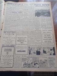 Vatan Gazetesi - 5 Ocak 1956 - Hürriyet Partisi Ankara Heyeti Kuruldu - Demokrat Parti'lilerden Şikayet Biz Karaborsa Kemiriyor Her Şey Varken Yokluk Çekiyoruz - Haçopulos Atina'dan Döndü - İran'da Okuma Yazma Savaşı - 1956 Yılı Fransa Güzeli Gisele Charbit - Fırtınalı Gece Yazan Orhan Kemal Yazı Dizisi - Seyhan Yatağına Tekrar Su Veriliyor - Feridun Faruk Tülbentçi - Basın Yayın Ve İstatistik Umum Müdürlüğü Bütçeleri Kabul Edildi - Gazeteci Ceyn Arden'in Maceraları - Film Yıldızı Neriman Köksal Puro Sabununu Tavsiye Ediyor - Türk Migros - Tiyatrolar - Opon Ağrı Kesici - Galatasaray Beykoz Maçı Merakla Bekleniyor - Şampiyonluğun Çilesi Yazan Rocky Marciano - Beşiktaşlılar Kampta Çalışıyor