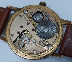 İSVİÇRE KRALINA MARKA ORİJİNAL AKTİF KURMALI HARİKA ANTİREFLE KORDON ANTİK KOL SAATİ K1RR2L ÇOK NADİR