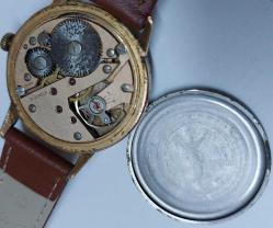 İSVİÇRE KRALINA MARKA ORİJİNAL AKTİF KURMALI HARİKA ANTİREFLE KORDON ANTİK KOL SAATİ K1RR2L ÇOK NADİR