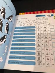 Evde Öğreniyorum - ( Çarpım Tablosu - Matematik ) 2 kitap ÇIKARTMALI