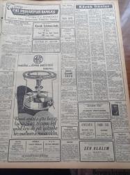 Zafer Gazetesi - 15 Şubat 1958 - Türk Otomobilinin İmali Gerçekleşiyor - Büyük Oto Sanayii Sitesinin Temelli Dün Merasimle Atıldı - Irak Ürdün Federal Arap Devleti Dün Resmen Kuruldu - Irak Kralı Faysal - Ürdün Kralı Hüseyin - Londra'da Yapılacak Büyük Kıbrıs Mitingi - Fatin Rüştü Zorlu Dün Von Brentano İle Bir Görüşme Yaptı - Ayrancı Barajına Bugün Su Veriliyor - Fazıl Ahmet Aykaç- Feza'nın Fethi - Manchester United'ın Kazadan Sonra İlk Transferi - Florence Nightingale Tesisinin Temeli Mayıs'da Atılıyor - Makine ve Kimya Endüstrisi Kurumu - Bugün Fenerbahçe İstanbulspor'u Gol Yemeden Yenebilir Mi - Güreşte Ankara Helsinki Karmasını 8 0 Mağlup Etti - Şehzade Orhan Tarihi Aşk Ve Macera Romanı