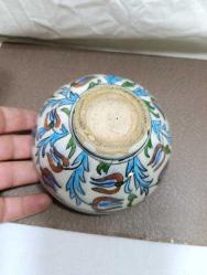 RF52----ANTİKA KÜTAHYA SERAMİK KASE