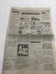 MİLLİ GAZETE,6 KASIM 1990.ÖNCE LAİKLİĞİ ÖĞRENİN,ERBAKAN,FİLİSTİN,NECATİ ÇELİK, BUSH,ÖZAL,HORZUM,JAMES BAKER,APO,İŞÇİ KAN AĞLIYOR