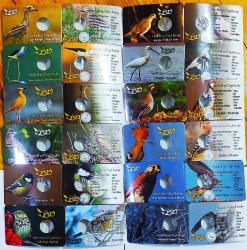 2020 Anadolu'ya Özgü Kuşlar Serisi Hatıra Kapamalar..