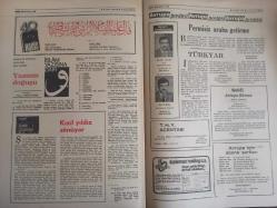 Sebil Haftalık Siyasi, Edebi, Tarihi, İlmi Gazetesi - 21 Nisan 1978 - Sayı:121 - Yahudinin Son Alçaklığı - Bir Mayıs'a Hazırlıklı Olalım - Müslüman Kisvesine Bürünerek Hifak Saçan Bay - Solun Rüçhaniyeti Ne? - Kadir Mısıroğlu - Lütfi Fikri Bey - Yakın Tarihimizde Meçhul Kahramanlar - Yalancı Bir Düzende İlk İki Vazife - Ahmed Selami - Selahaddin Es - İtalya'da Duvarlar Afişlerle Dolu - Teftiş Sona Erdi - Parselasyon Değil, İşgal - Yahudinin Son Alçaklığı - Türkçe'ye Suikast Planları Moskof'un Eseridir - Kur'an'ın Gölgesinde - Seyyid Kutub - Faiz Denilen Bela - Şah'ın Tahtı Sallanıyor Mu? - İslam'da Sakalın Hükmü - Muhammed Hamid - Akıncılar'ın Sebil'i Ziyareti - Yazının Doğuşu - Kızıl Yıldız sönüyor - Sadık Özarslan - Permisiz Araba Getirme - Yeni Bir Kanlı Yortu'nun Arefesinde - Kurtarılmış Bölge İmam ve Cami'den de Kurtarıldı fotoğraf ve haberi - Tam Takım Gazete