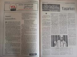 Sebil Haftalık Siyasi, Edebi, Tarihi, İlmi Gazetesi - 3 Şubat 1978 - Sayı:110 - CHP'de İşçi Komiteleri Lağvedildi! - Paralı Ağır Sanayi Yerine Bedava Fuhuş Sanayii - Olmayan Sansür Kalkıyor! - Mübarek Yazı ve Ehemmiyeti - Bir İslam Savaşçının Kütüphanesi - Kadir Mısıroğlu - Ertuğrul Düzdağ - İmam Efendilerimiz - Ahmed Selami - Bu Kadar da Fazla - Anarşi Tırmanırken - Kur'an'ın Gölgesinde - Seyyid Kutub - Kontr-Gerilla - Sinemada Sansür - Bu Ne Rezalet! - Manayı Yaşamak - Filistin Davası ve Yahudiler - Said Şamil - 3 Gün 3 Gece Miting Yapıldı - Ali Şükrü Bey - Meçhul Kahramanlar - Bu Lisan ile Mi? - Sadık Özarslan - Alfabe Değişikliğinde Dış Türklerin Rolü - Cüneyd Eminoğlu - Kaç Bayramımız Varmış? - Dehşet - ADESE - Mehmed Saffet - Kul İradesi Peşinde Allah'ın Nizamını Yürütmek fotoğraf ve haberi - Tam Takım Gazete