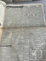 CUMHURİYET GAZETESİ 17 EKİM 1949 MANİSA SEÇİMİNİ DR.LÜTFİ KIRDAR KAZANDI-ARA SEÇİMLER 12 İLİMİZDE YAPILDI.-FENERBAHÇE İLE VEFA BERABERE KALDI-ÜÇÜNCÜ DÜNYA HARBİ GENE ÇİNDE HAZIRLANIYOR-RAHİKA YAZAN FATMA ESEN-SÖZ ARAMIZDA AHMED HİDAYET REEL-HAYATIN BENİMDİR ÇEVİREN:VAHDET GÜLTEKİN -HASAN KOLONYASI-HASAN SİNEMASINDA CİNAYET SAATİ-İPEK SİNEMASINDA GİLDA