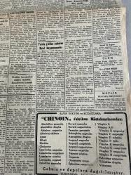 CUMHURİYET GAZETESİ 17 EKİM 1949 MANİSA SEÇİMİNİ DR.LÜTFİ KIRDAR KAZANDI-ARA SEÇİMLER 12 İLİMİZDE YAPILDI.-FENERBAHÇE İLE VEFA BERABERE KALDI-ÜÇÜNCÜ DÜNYA HARBİ GENE ÇİNDE HAZIRLANIYOR-RAHİKA YAZAN FATMA ESEN-SÖZ ARAMIZDA AHMED HİDAYET REEL-HAYATIN BENİMDİR ÇEVİREN:VAHDET GÜLTEKİN -HASAN KOLONYASI-HASAN SİNEMASINDA CİNAYET SAATİ-İPEK SİNEMASINDA GİLDA