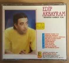edip akbayram-cd-EDİP AKBAYRAM-senden haber yok-1991-BAYŞU MÜZİK-İLK BASKI- AMBALAJINDA SIFIR CD