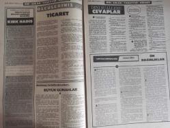 Sebil Haftalık Siyasi, Edebi, Tarihi, İlmi Gazetesi - 24 Aralık 1979 - Sayı:207 - Tekkelere Vurulan Kilit - İnsanları Buhrana ve Anarşiye İtmiştir - Çare Bu Kapının Arkasındadır - Tekkeler ve Tarikatler - Şeyh Nazım Efendi Hazretleri - Mecellenin Ana Kaideleri - Tekkelere Duyulan İhtiyaç - Sağlık ve Domuz Eti - Ender Öktem-  Ölçülerimiz Ticaret - Kırk Hadis - Büyük Günahlar - Dini Suallere Cevaplar - Ahmed Muhtar Büyükçınar - 1399 Hac İntibaları - Ahmed Abid - Mustafa Mıyasoğlu - Fevzi Bektaş Şehid Oldu - KEm Kalemler - Aydınlarımız Uyanıyor mu? - Mevleviler Serbest, Ya Ötekiler - Silaha Karşı İnanç ve İhlas - Cahilliğe Razıyız - Hatsan'atı Ma'kili Yazı - Sebiller - Osmanlı Ruhunun Taş'a Akisleri - Kılıç Ali Paşa Sebili - Şehid Çocuk - Peygamber'in Kuvveti - Çocuklarla Dost Sohebtleri - Ya Muhammed - Çarşaf ve Peçeye Dair - Yakup Kadri Karaosmanoğlu - Dilini Tutmak - Hasbihal - Kamboçya'da Müslümanlar fotoğraf ve haberi - Tam Takım Gazete