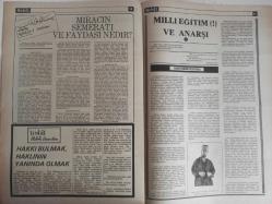 Sebil Haftalık Siyasi, Edebi, Tarihi, İlmi Gazetesi - 29 Ekim 1979 - Sayı:199 - AP İktidar Yolunda - Okuyucu Postası - Kadir Mısıroğlu - Yunan Propagandası - İktisad - Enflasyon - Yılmaz Şener - İslam Ülkeleri - Bizden Korkanlar - Bu Gençlikle - Sadık Albayrak - Modern İktisat Ve İslam - Necdet Şensoy - Talha Emiroğlu - Karma Eğitimin Hedefi İslami Değerleri Yıkmaktır - Suriye'de Müslüman Katliamı Devam Ediyor - Nihayet İnsaf ve Vicdan Sahibi Bir Savcı Hakikatı Terennüm Edebildi - Miracın Semeratı ve Faydası Nedir? - Hakkı Bulmak, Haklının Yanında Olmak - Milli Eğitim ve Anarşi - Abdülhalim Polatoğlu - Kadın Hakları - Mücahideler - Kutublarda Namaz - Esma-ül Hüsna - Hadislerin Işığında - Allah İndindeki Üstünlüğün Bilinmesi - İskender Evrenosoğlu - Hanımıyla Birlikte İslam'ı Seçen Alman Gazetemizi Ziyaret Etti - Muhtedi Ömer Abdülaziz fotoğraf ve haberi - Tam Takım Gazete