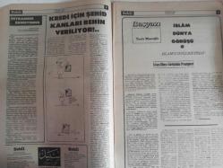 Sebil Haftalık Siyasi, Edebi, Tarihi, İlmi Gazetesi - 15 Haziran 1979 - Sayı:180 - Nihat Sıra Kanımızı Rehine Geldi - Kredi İçin Şehin Kanları Rehin Veriliyor - Peygamber Sohbetinden - İslam Dünya Görüşü - İslamcı Gençliğe İthaf - Yüce Ruhlar Medniyeti - Meçhul Kahramanlar - Sadık Albayrak - İstemezler, Çünkü Kukladırlar - Hürmet Hususunda - Hürriyetin Hudutları - Tasavvuf Aleminden Sesler - Teşhis: Sınır Zafiyeti Reçete: Müeyyide - Anayasa'da Yok, Ama, Cumhur Başkanı Meclis'den Güven Oyu İstedi - Gerçek Sevime Umdeleri Kaybettirilen Nesillerin Numüneleri - İslam'ın Tebliğ Edilmesinde Temel Umdeler - Abdülhalim Polatoğlu - Kadın: Tahsil İş, Aşk ve Aile - Esma-ül Hüsna - Hadislerin Işığında - Yol Arayan Gençler - Sadık Özarslan - Mehemmed Bin Murad Han El - Yurt Dışındaki Mümessil ve Abonelerimizden Son Rica - Demokraside Samimi Olunamaz! fotoğraf ve haberi - Tam Takım Gazete