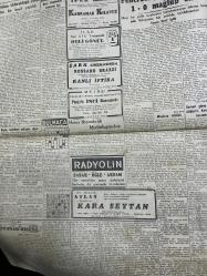 CUMHURİYET GAZETESİ 7 KASIM 1949 -YUGOSLAV HUDUDLARINDA SOVYET TAHŞİSATI-LİSE TAHSİLİ DÖRT YILA ÇIKIYOR-İNGİLTERE VE KANADALI MALİYECİLER AMERİKADA -BAŞBAKAN SEYEHATE ÇIKIYOR -BURHAN FELEK -GOETHE-DR ERTUĞRUL SALTUK-BEYAZ PARK ÇİÇEK GECESİ AHMET ÜSTÜN -SULFADERMA YARA MERHEMİ-ZAGREB FUARI -MÜZEYYEN SENAR IŞIL-SELEHADDİN PINAR-MEFHARET YILDIRIM -MUSTAFA ÇAĞLAR-MUALLA GÖKÇAY