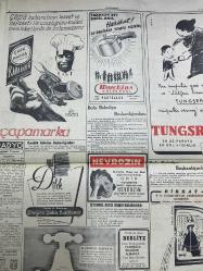 CUMHURİYET GAZETESİ 7 KASIM 1949 -YUGOSLAV HUDUDLARINDA SOVYET TAHŞİSATI-LİSE TAHSİLİ DÖRT YILA ÇIKIYOR-İNGİLTERE VE KANADALI MALİYECİLER AMERİKADA -BAŞBAKAN SEYEHATE ÇIKIYOR -BURHAN FELEK -GOETHE-DR ERTUĞRUL SALTUK-BEYAZ PARK ÇİÇEK GECESİ AHMET ÜSTÜN -SULFADERMA YARA MERHEMİ-ZAGREB FUARI -MÜZEYYEN SENAR IŞIL-SELEHADDİN PINAR-MEFHARET YILDIRIM -MUSTAFA ÇAĞLAR-MUALLA GÖKÇAY