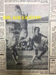 GÜNLÜK SPOR GAZETESİ - 21 TEMMUZ 1958 - DÜNYA GREKO - ROMEN GÜREŞ ŞAMPİYONASI TÜRKİYE, RUSYA - T. TEZOL MODA'DA - NECDET APAK SİGORTACILIK - KASIMPAŞA - TURGAY ŞEREN VE KADRİ - FENERBAHÇE İSTİŞARE HEYETİ - BURGAZ 4 - 2 KINALI - MEHMET LUMA - CHIRLEY BLOMER - HASAN PAŞA FIRINI LALELİ - AT YARIŞLARI, FENER KOŞUSUNU ZÜHTÜ ERİŞEN'İN TOİSON D'OR'U KAZANDI  - KRİSTAL DROPS REKLAMI