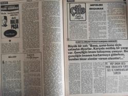 Sebil Haftalık Siyasi, Edebi, Tarihi, İlmi Gazetesi - 8 Haziran 1979 - Sayı:179 - Batıldan Gelen Hayır Getirmez! - İslamcı Sinemanın Öncüsü Mesut Uçakan, Kendi Yapımı ''Lanet'' Filmi ile Birlikte Kuveyt'e Gitti - İslam Dünya Görüşü - Kadir Mısıroğlu - Yakın Tarihimizde Meçhul Kahramanlar - Deli Halid Paşa - Mustafa Yazgan - Ruh ve Ceset - Nefileri Okşamak - Sadık Albayrak - Hürriyetin Hudutları - Cemil Meriç - İnanmak Mecburiyeti - İslam'a Hizmet ve Siyaset - Talha Emiroğlu - Müslüman Türk'ün Hac İbadetine Mani Olunmak İsteniyor! - Cami Önünde İmamlara Tecavüze Cüret Ediliyor - Recep Arslan - Toplu İğnesi Başı ve U-2'ler - İslam'ın Tebliğ Edilmesinde Temel Umdeler - Adalet ve İhsan - Kadın: Tahsil İş Aşk ve Aile - Mücahideler Sizler İçin - Romantizm Realizm - Esma-ül Hüsna - Hadislerin Işığında - Kin Duvarları - Balık Özarslan fotoğraf ve haberi - Tam Takım Gazete