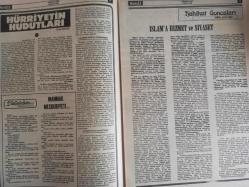Sebil Haftalık Siyasi, Edebi, Tarihi, İlmi Gazetesi - 8 Haziran 1979 - Sayı:179 - Batıldan Gelen Hayır Getirmez! - İslamcı Sinemanın Öncüsü Mesut Uçakan, Kendi Yapımı ''Lanet'' Filmi ile Birlikte Kuveyt'e Gitti - İslam Dünya Görüşü - Kadir Mısıroğlu - Yakın Tarihimizde Meçhul Kahramanlar - Deli Halid Paşa - Mustafa Yazgan - Ruh ve Ceset - Nefileri Okşamak - Sadık Albayrak - Hürriyetin Hudutları - Cemil Meriç - İnanmak Mecburiyeti - İslam'a Hizmet ve Siyaset - Talha Emiroğlu - Müslüman Türk'ün Hac İbadetine Mani Olunmak İsteniyor! - Cami Önünde İmamlara Tecavüze Cüret Ediliyor - Recep Arslan - Toplu İğnesi Başı ve U-2'ler - İslam'ın Tebliğ Edilmesinde Temel Umdeler - Adalet ve İhsan - Kadın: Tahsil İş Aşk ve Aile - Mücahideler Sizler İçin - Romantizm Realizm - Esma-ül Hüsna - Hadislerin Işığında - Kin Duvarları - Balık Özarslan fotoğraf ve haberi - Tam Takım Gazete