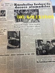 GÜNLÜK SPOR GAZETESİ - 17 TEMMUZ 1958 - ZÜHTÜ'YE GALATASARAY 10 BİN LİRA VERECEK - ALTAN DİNÇER MODA'LI OLDU - GÜREŞÇİLERİMİZ BUDAPEŞTE'YE GİDİYOR - FAHRİ SOMER, KARAGÜMRÜKSPOR - NECMİ, BEYKOZ'DAN 16500 LİRA ALMIŞ - MEHMET LUMA - EROZAN VE CAN BARTU - AT YARIŞI PROGRAMI