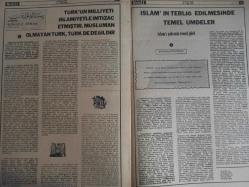Sebil Haftalık Siyasi, Edebi, Tarihi, İlmi Gazetesi - 18 Mayıs 1979 - Sayı:176 - Bayramınız Kutlu Olsun! - Paramız Olmadığı İçin F-16'ları Alamıyoruz - Okuyucularımızla Hasbihal - Ecevit'in İtirafı - Başyazı - Kadir Mısıroğlu - Kur'an-ı Kerim - Ne Zaman? - Mustafa Yazgan - Sadık Albayrak - Devlet İdaresi ve İdeoloji - Berlin'de Umduklarını Bulamayanlar, Sert Kayaya Çarptılar - İktisadi Kalkınma ve İdeolojiler - Allah, Dinine Sahip Çıkanlara Yardım Eder - Talha Emiroğlu - Ecevit'in Devlet Adamlığı - Erbakan Libya'da - Türk'ün Milliyeti İslamiyet'le İmtizac Etmiştir. Müslüman Olmayan Türk, Türk de Değildir - İslam'ın Tebliğ Edilmesinde Temel Umdeler - İslam'ı Şahsında Temsil Gücü - Mücahideler Sizler İçin - Kadın: Tahsil İş Aşk ve Aile - Esma-ül Hüsna - Hadislerin Işığında Günümüz - Sadık Özarslan - Avrupa'daki İslami Faaliyetler Hızla Devam Ediyor! fotoğraf ve haberi - Tam Takım Gazete