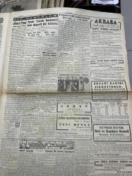 Cumhuriyet gazetesi 4 Mart 1943 -Tunus’ta son harekat -çok kötü oldu almanlar Rjev şehrine dün tahliye ettiler-Berlin’e yapılan müthiş akın-Kemal Salih sel-abidin daver-bu akşam saray Sinemasında işte kalbim-DR NEJAD KULAKÇIK-