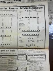 Cumhuriyet gazetesi 4 Mart 1943 -Tunus’ta son harekat -çok kötü oldu almanlar Rjev şehrine dün tahliye ettiler-Berlin’e yapılan müthiş akın-Kemal Salih sel-abidin daver-bu akşam saray Sinemasında işte kalbim-DR NEJAD KULAKÇIK-
