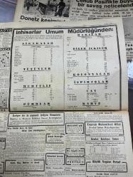 Cumhuriyet gazetesi 4 Mart 1943 -Tunus’ta son harekat -çok kötü oldu almanlar Rjev şehrine dün tahliye ettiler-Berlin’e yapılan müthiş akın-Kemal Salih sel-abidin daver-bu akşam saray Sinemasında işte kalbim-DR NEJAD KULAKÇIK-