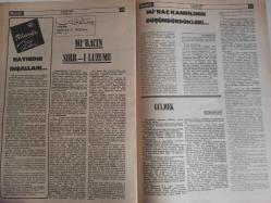 Sebil Haftalık Siyasi, Edebi, Tarihi, İlmi Gazetesi - 22 Haziran 1979 - Sayı:181 - Afganistan'da İslam Cemaati Ölüm Kalım Mücadelesi Verirken - Rejimin Resmi Haber Tellalları İki Batılın Mebus Transferleri ile Meşguller - Sizden Gelen - İran'da Şarap Küpleri Kırıldı - İslam Dünya Görüşü - Kadir Mısıroğlu - İslam Dünya Görüşünün Mücerred veya Felsefi Prensipleri - Neden Bu Haldeyiz? - Mustafa Yazgan - Yakın Tarihimizde Meçhul Kahramanlar - Komünizm Kapitalizm - Sadık Albayrak - Sosyalizm ve İslamiyet - Bugünün İşini... - Hakikat Goncaları - Yaşanmış Bir Hayatın Hikayesi - Talha Emiroğlu - Köyümün İnsanları - Afganistan'da İslam'ın Zaferine Çeyrek Var! - Kabil düşmek üzere - Düzenin Uşakları Avrupa'da Sebil Düşmanlığı Yapıyor - Hayırdır İnşallah - Miracın Sırr-ı Lüzumu - Miraç Kandilinin Düşündürdükleri - Gülmek - İbrahim Resuloğlu - Kadın Tahsil İş Aşk Aile - - Fıkıh Köşesi - Esma-ül Hüsna fotoğraf ve haberi - Tam Takım Gazete