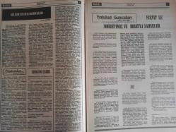 Sebil Haftalık Siyasi, Edebi, Tarihi, İlmi Gazetesi - 29 Haziran 1979 - Sayı:182 - Hicri 1400'e Doğru - İslam Dışı Güçler Riyakar Ellerini Hicret'e De Uzatıyor - Okuyucularımızla Hasbihal - Ecevit'in Dramı - Kadir Mısıroğlu - Muharrir ve Cemiyet - Mustafa Yazgan - Laik Kafaların Dumura Uğramış İcratı - Risale-i Nur'dan - Sadık Albayrak - Bir Romanın Düşündürdükleri - Sevgiye Çağrı - Ecevit'le Sohbetimiz ve ibretli Sahneler-  Talha Emiroğlu - Hicretin 15. Yüzyıl Kutlamaları Laik Eller Tarafından Saptırılacak mı? - Afganistan'da Müslümanların Zaferini Bildiren Cümlenin Noktası Konmak Üzere - Hakikat-ı Miraç Nedir? - Birlik Şuuru ve Allah'ın Rızasına Uygun Hareket - Mesnevi Nedir, Ne Değildir? - Esma-ül Hüsna - Hadislerin Işığında Günümüz - Fıkıh Köşesi - Hasan Nail Canat ile Sohbet - Çizgilerle Hükümet Bunalımı fotoğraf ve haberi - Tam Takım Gazete