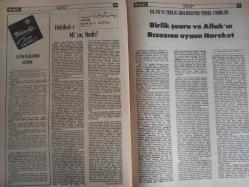 Sebil Haftalık Siyasi, Edebi, Tarihi, İlmi Gazetesi - 29 Haziran 1979 - Sayı:182 - Hicri 1400'e Doğru - İslam Dışı Güçler Riyakar Ellerini Hicret'e De Uzatıyor - Okuyucularımızla Hasbihal - Ecevit'in Dramı - Kadir Mısıroğlu - Muharrir ve Cemiyet - Mustafa Yazgan - Laik Kafaların Dumura Uğramış İcratı - Risale-i Nur'dan - Sadık Albayrak - Bir Romanın Düşündürdükleri - Sevgiye Çağrı - Ecevit'le Sohbetimiz ve ibretli Sahneler-  Talha Emiroğlu - Hicretin 15. Yüzyıl Kutlamaları Laik Eller Tarafından Saptırılacak mı? - Afganistan'da Müslümanların Zaferini Bildiren Cümlenin Noktası Konmak Üzere - Hakikat-ı Miraç Nedir? - Birlik Şuuru ve Allah'ın Rızasına Uygun Hareket - Mesnevi Nedir, Ne Değildir? - Esma-ül Hüsna - Hadislerin Işığında Günümüz - Fıkıh Köşesi - Hasan Nail Canat ile Sohbet - Çizgilerle Hükümet Bunalımı fotoğraf ve haberi - Tam Takım Gazete