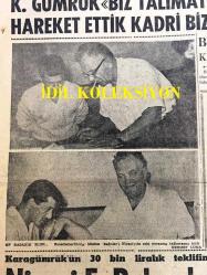 GÜNLÜK SPOR GAZETESİ - 11 TEMMUZ 1958 - KADRİ, GALATASARAY'IN MALI - NİYAZI, FENERBAHÇE'DE KALDI - ADALET, HÜSAMETTİN'İ ANACAK - ŞAMPİYONLAR ŞİRKETİ - İKİ JAPON GÜREŞÇİSİ YAKACIK KAMPINDA KALDI - KARAGÜMRÜK - AMATÖR KÜMELER - OPON REKLAMI - FRANSA BİSİKLET TURU - HASAN GÜNGÖR - AT YARIŞI BÜLTENİ - ORHAN ŞEREF APAK