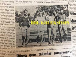 GÜNLÜK SPOR GAZETESİ - 11 TEMMUZ 1958 - KADRİ, GALATASARAY'IN MALI - NİYAZI, FENERBAHÇE'DE KALDI - ADALET, HÜSAMETTİN'İ ANACAK - ŞAMPİYONLAR ŞİRKETİ - İKİ JAPON GÜREŞÇİSİ YAKACIK KAMPINDA KALDI - KARAGÜMRÜK - AMATÖR KÜMELER - OPON REKLAMI - FRANSA BİSİKLET TURU - HASAN GÜNGÖR - AT YARIŞI BÜLTENİ - ORHAN ŞEREF APAK