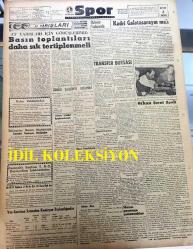 GÜNLÜK SPOR GAZETESİ - 11 TEMMUZ 1958 - KADRİ, GALATASARAY'IN MALI - NİYAZI, FENERBAHÇE'DE KALDI - ADALET, HÜSAMETTİN'İ ANACAK - ŞAMPİYONLAR ŞİRKETİ - İKİ JAPON GÜREŞÇİSİ YAKACIK KAMPINDA KALDI - KARAGÜMRÜK - AMATÖR KÜMELER - OPON REKLAMI - FRANSA BİSİKLET TURU - HASAN GÜNGÖR - AT YARIŞI BÜLTENİ - ORHAN ŞEREF APAK