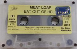 Meat Loaf Bat Out Of Hell Kaseti, Two Out Of Three Ain't Bad, Paradise By The, Dashboard Light, For Crying Out Loud