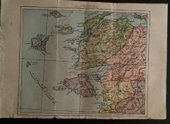 Efemera - Osmanlıca Harita Çanakkale Limni Eğriboz Semadirek Saroz Bozcaada - kitantik - kitaLog