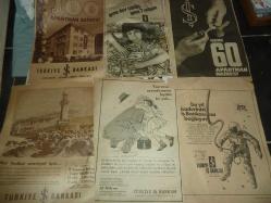 İŞ BANKASI REKLAMLARI 1960-66 YILLARI ARASI 40 ADET