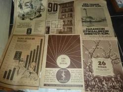 İŞ BANKASI REKLAMLARI 1960-66 YILLARI ARASI 40 ADET
