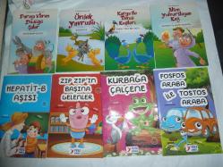 HİKAYE KİTABI LOTU İLKOKUL 1. SINIF 24 ADET  TEMİZ SIFIR AYARINDA
